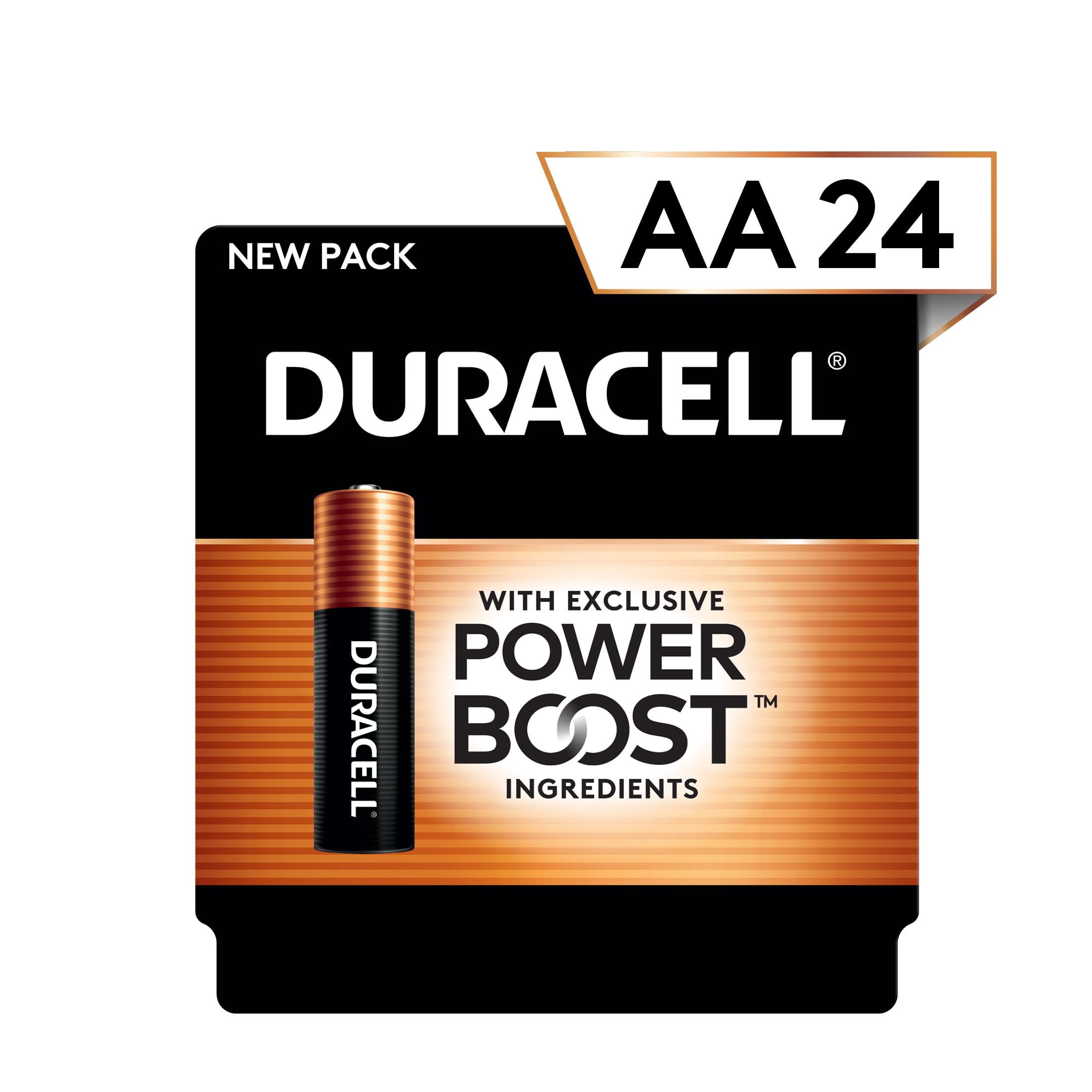 (16 pack) Duracell PowerBoost AA Batteries, 16 Pack, 384 Count