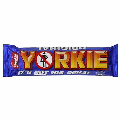 10 Pack of Nestle Yorkie Original Chunky Milk Chocolate Bar, 46g Each