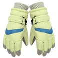 thumbnail image 4 of COMVALUE Women Ski Gloves Winter Waterproof Touchscreen Hand Warming Sports Gloves (Green, 6-11Years), 4 of 6