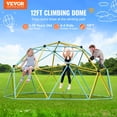 thumbnail image 2 of VEVOR Geometric Climbing Dome, Outdoor Play Center for Kids Ages 3-10, Supports 750LBS, Easy Assembly, 12FT Jungle Gym with Climbing Grips - Backyard Fun, 2 of 10