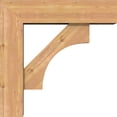 thumbnail image 3 of Ekena Millwork 7 1/2"W x 28"D x 28"H Westlake Block Smooth Bracket w/ Offset Brace, Western Red Cedar, 3 of 25