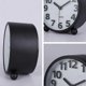 thumbnail image 4 of Silent Analog Alarm Clock,Black Metal Large 3D Digits,Non Ticking Table Clock with Night Light Bedside Alarm Clock 10.8cm, 4 of 4