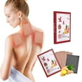 thumbnail image 2 of 12pcs Ginger Patch, Promote Blood Circulation, Relieve Pain and Improve Sleep, for Lymphatic Drainage, Body Pain, migraine, Joint Pain, Stomach Bloating, 2 of 7