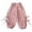 pants 4#Pink, variant on Stylish Girls Cargo Jogger Pants Tapered Ankle Bottoms for Toddler and Kids Playwear Comfortable Casual Outings