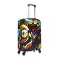 thumbnail image 3 of Cute Anime Cartoon Minions Travel Suitcase Protective Cover Trunk Case Washable Elastic Luggage Cover Fits Small Suitcase Protector Baggage With Concealed Zipper Gifts, 3 of 5
