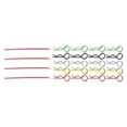 thumbnail image 2 of 2x20 Piezas RC Clips Para El Cuerpo Y Cuerdas De Resorte Para 1:8 1:10 1:12 1:16 RC Hobby Accs 120mm, 2 of 8