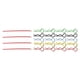 thumbnail image 2 of 2x20 Piezas RC Clips Para El Cuerpo Y Cuerdas De Resorte Para 1:8 1:10 1:12 1:16 RC Hobby Accs 120mm, 2 of 9