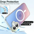 thumbnail image 5 of JETech Iridescent Case for iPhone 17 6.3-Inch Compatible with MagSafe, Cute Unique and Aesthetic Design, Colorful Fluorescent Translucent Back Shockproof Phone Cover (Iridescent), 5 of 5