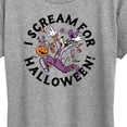 thumbnail image 3 of Mickey & Friends - I Scream For Halloween - Women's Short Sleeve Graphic T-Shirt, 3 of 5