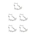 thumbnail image 1 of Yuarrent Molde de galleta de gato de acero inoxidable lindo Fondant herramientas de decoración de pasteles de Navidad DIY molde para Type1 NO1, 1 of 6
