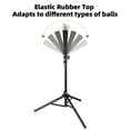 thumbnail image 2 of Tee-Shirt Triangle d'Entraînement Baseball avec Dessus en Caoutchouc Élastique Hauteur Réglable 70-118cm Base Triangulaire Stable Portable pour Enfants et Adultes, 2 of 6