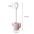 thumbnail image 3 of Latrodar Eye Protection Table Lamp Cactus Pen LED Table Lamp Charging Student Bedside Dormitory Reading Natural Table Lamp Pink Decorative 5.04x4.04 Inch, 3 of 5