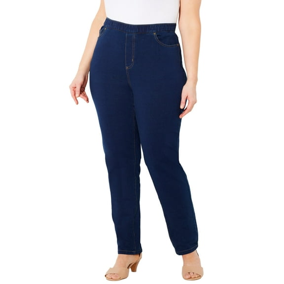Catherines Women's Plus Size The Curvy Knit Jean
