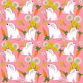 thumbnail image 2 of CafePress - Bunnies And Rabbit Food Tote Bag - Unisex Canvas Tote Bag, Beige, 1-Piece, 2 of 7