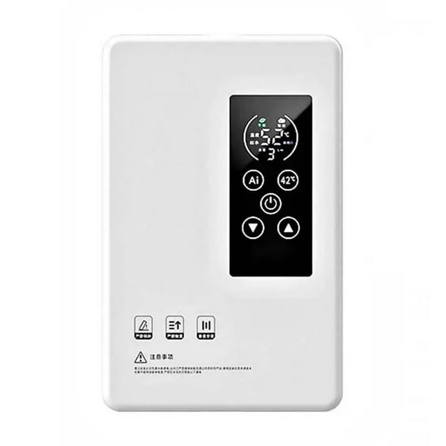 5500/7000W Instant Water Heater Smart Electric Shower Tankless Instant Water Heater Thermostat For Bathroom Kitchen ,Security Protection Design