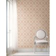 thumbnail image 2 of A-Street Prints Off Beat Ethnic Red Geometric Floral Wallpaper, 20.5-in by 33-ft, 56.4 sq. ft, 2 of 3