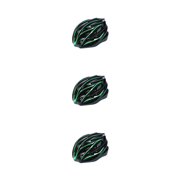 Casco de seguridad ligero y ajustable Eigraketly para ciclismo verde negro tamaño libre