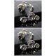 thumbnail image 1 of Llavero con forma de casco de motocicleta de metal 3D, llavero con forma de casco de motocicleta, llavero con abalorio de metal plateado, llavero de coche, regalo, 1 of 1