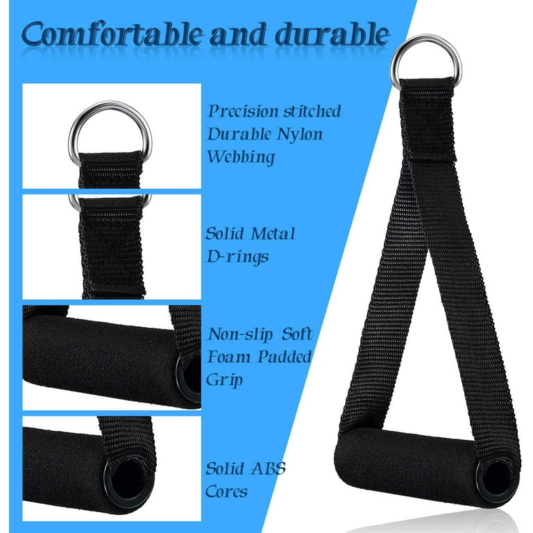 Brebebe Nylon Door Anchor Strap for Resistance Bands Exercises, Multi Point  Anchor Gym Attachment