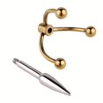 thumbnail image 3 of 1pc Catéter De Metal Dilatador Uretral De Acero Inoxidable Entrenamiento Juguetes Para Adultos Para Masturbación Masculina Estimulación Uretral Masturbación Uretral Juegos Divertidos, Juguetes Sexuale, 3 of 3