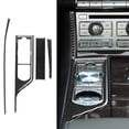 thumbnail image 4 of 4Pcs Carbon Fiber Interior Console Gear Shift Cover Trim For Jaguar XF 2009-2011, 4 of 8
