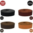 thumbnail image 6 of European Leather Work 5-6 oz. 2-2.4mm Vegetable Tanned Leather Belt Blanks Size: 2-1/2"x60" - Dark Brown Color Shrunken Grain Cowhide Leather Straps/Strips for DIY, Tooling, Engraving, Carving, 6 of 7