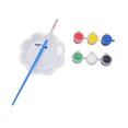 thumbnail image 4 of Kids Gouache Paint Set DIY Educational Graffiti Coloring Plastic Composite Wood Portable Drawing Gouache Painting Kit, 4 of 4