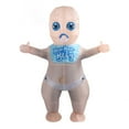 thumbnail image 1 of Inflatable Baby Costume, Baby Blow Up Adult Costume Reusable Funny Fine Stitching Innovative  for Holiday for Cosplay, 1 of 7