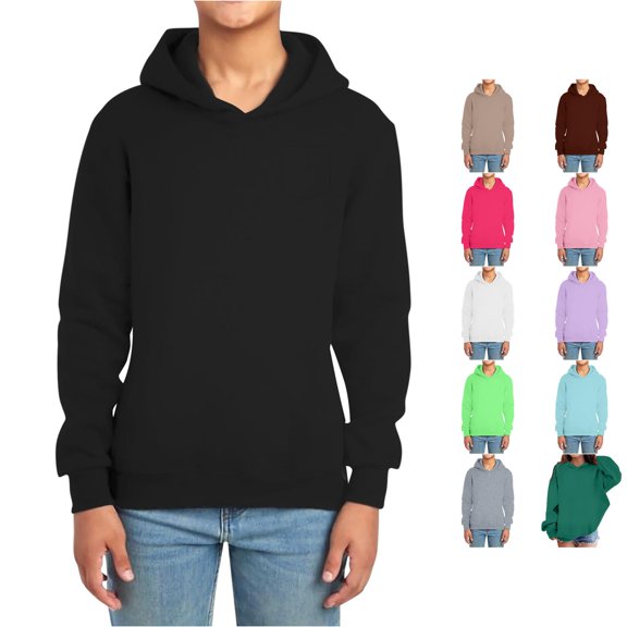 Toddler Hoodies for Girls and Boys Black Hoodie Casual Long Sleeve Classic Hoodie Winter Boy Clothes 2-3 Years