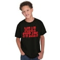 thumbnail image 5 of Meat Sweats Foodie Steak Bacon Eating Crewneck T Shirts Boy Girl Teen Brisco Brands L, 5 of 6