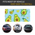 thumbnail image 5 of Kdxio Cartoon Avocado License Plate Car Front License Plate Car Decoration Car Accessories Front Tag Plate Standard Size, 5 of 8