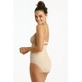 thumbnail image 3 of TC Fine Womens Middle Manager Firm Control High-Waist Brief (Nude, L), 3 of 3