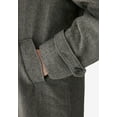 thumbnail image 3 of KingSize Men's Big & Tall Wool-Blend Long Overcoat, 3 of 6