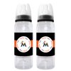 MLB - Baby Fanatic - 2 Pack Baby Bottle, Florida Marlins