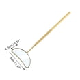 thumbnail image 2 of Espejo de pestañas de patrón de media luna de 1 pieza de Unique Bargains, tono dorado de acero inoxidable, 2 of 5