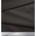 thumbnail image 3 of Soimoi Tissu Poly Georgette Signe Plus Petit Imprimé Tissu au Mètre 42 Pouces de Large, 3 of 3