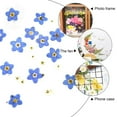 thumbnail image 3 of Wmool 20 Pcs Bleu Forget Me Not Flowers Pressé Nature Art Craft, 3 of 8