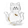 thumbnail image 2 of Magnetic Cat Fur & Whisker Keepsake Holder, Transparent Refrigerator Display Magnet for Collecting Pet Hair & Shed Whiskers, Cute Cat Memorial Storage Accent for Fridge & Home Decor, 2 of 7