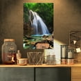 thumbnail image 1 of Djur Djur Waterfall - Landscape Photography Canvas Art Print, 1 of 3