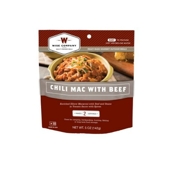 Wise Outdoor Chili Mac with Beef (5.8-Ounce)