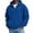 Royal Blue#120927UU, variant on Hearthz Mens Zipper Hoodie Green Long Sleeve Drop Shoulder Men's Sweatshirts Oversized Y2k Trendy Streetwear Zipper Hooded Sweatshirt Men