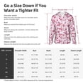 thumbnail image 6 of Picia Flower Butterfly Women's Men's UPF 50+ Sun Protection Hoodie Shirt Long Sleeve SPF Fishing Outdoor UV Hiking Lightweight Shirts-Medium, 6 of 9