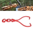thumbnail image 1 of Log Lifting Tongs, Secure Portable 16 Inch Timber Claw Hook  for Lifting, 1 of 7