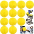 thumbnail image 1 of 12Pcs Pitching Machine Baseballs, 9in Dimpled Practice Softballs, Training Baseballs for Hand-Eye Coordination, Sports Balls for Hitting and Fielding Practice, 1 of 6