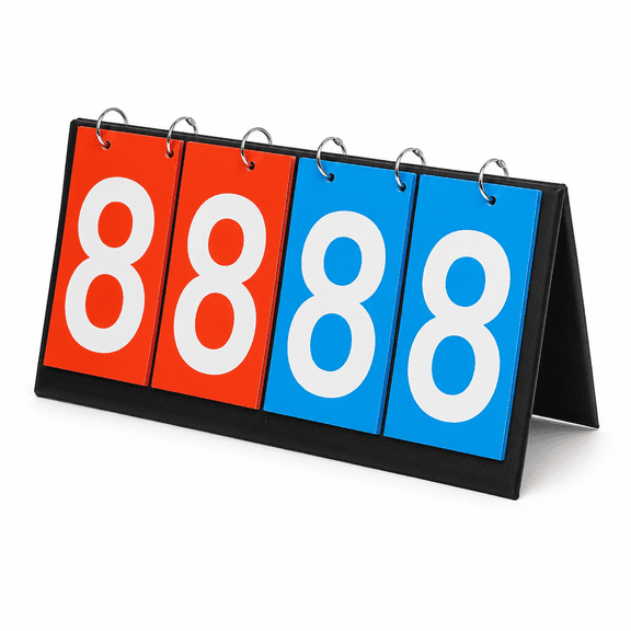 WLGJL scoreboard Score Keeper Score Flipper for Basketball Tennis Sports