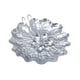 thumbnail image 1 of Porta toallas de papel, porta servilletas, decorativo, portátil, ligero, práctico, de metal. Hoja de Loto Plata, 1 of 9