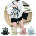 thumbnail image 6 of Clear Bags Clear Bag for Stadium Events Clear Concert Bag Clear Crossbody Bag Clear Tote Bag Clear Purse Clear Backpacks for Stadium Events School Clear Lunch Bag Clear Bags for Women, 6 of 8