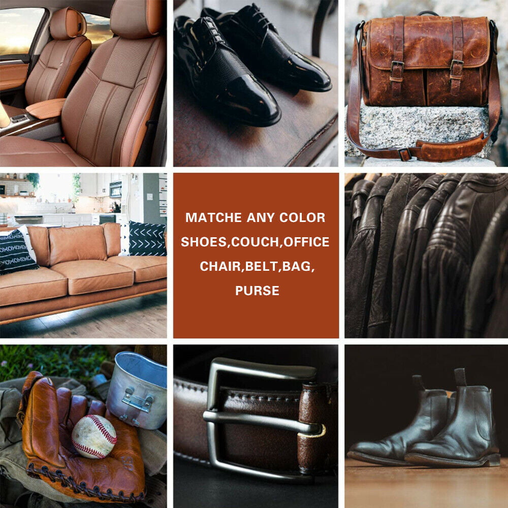 Leather Repair Kit Restore Couch Furniture Car Seat Sofa Shoes Bag Jacket Vinyl 