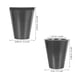 thumbnail image 2 of FELTECHELECTR Crucible De Grafito Estable Para Fundir Oro Plata En Laboratorio Negro, 2 of 6