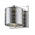 thumbnail image 1 of Z Lite 911-1S-LED 4.75 x 5 x 4.75 in. Single Light Wall Sconce, Chrome, 1 of 1